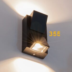 ĐÈN TƯỜNG HIỆN ĐẠI VNT2220-2 ĐEN