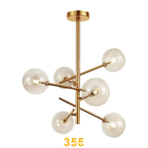 ĐÈN THẢ THIẾT KẾ TTK17T6 XI VÀNG BÓNG