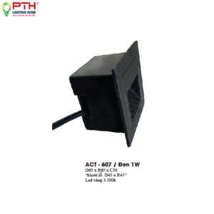 Đèn Âm Tường Bậc Cầu Thang ACT – 607 / XÁM 1W