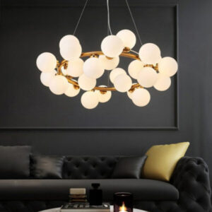 Đèn thả chùm nho vòng tròn THCN 187A – 18