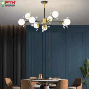 Đèn thả nhánh cây chao đục THCN 291