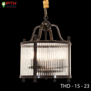 Đèn Thả Đồng Màu Đen THD – 15 – 23